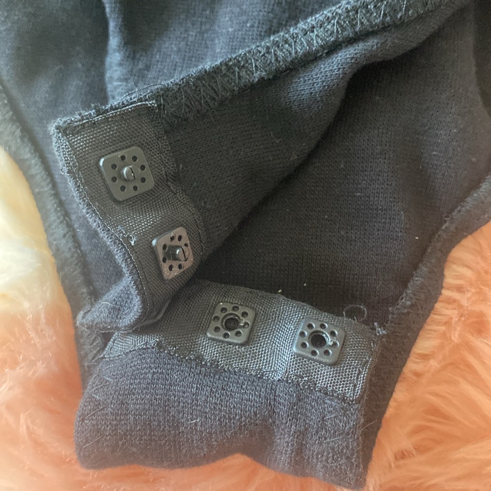 Sparkle & Fade Mesh Block bodysuit black - Picture 10 of 12